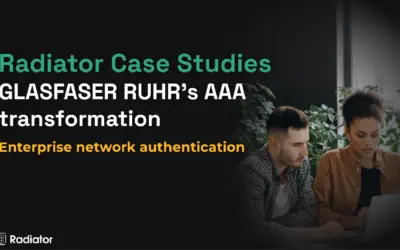 Securing your internal network with Radiator Policy Server: Case study with GLASFASER RUHR