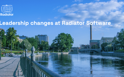 Leadership changes at Radiator Software